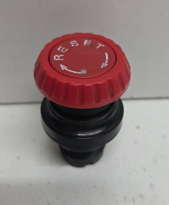 USED SCHNIEDER RED TWIST TO RESET PUSH BUTTON 9001-D3C1R