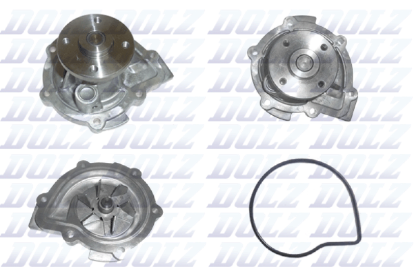 Wasserpumpe MotorküHlung Dolz S363 FüR Fiat Fullback Pick Up KT0T 4X4 Mitsubishi-image