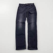 Guess Black Slim Fit Vintage Wash Denim Jeans Boys 10 NWT-12671