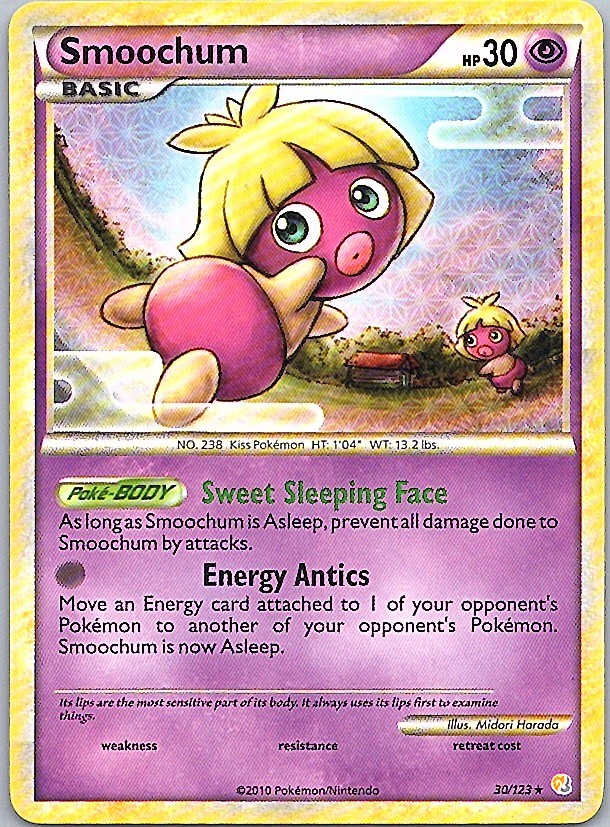 HeartGold SoulSilver #30/123 Smoochum Non Holo