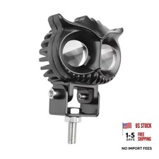 Two-Color Motorcycle Led Headlight 4.33X2.55 Inch High Transparency Dual