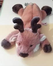 NICI Rentier Ren "JONTE", braun, Mäppchen Plüschtier Nr.48347, ca. 27 cm, NEU!!