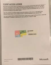 Microsoft 0HGM3T Windows Server 2016 Cal 10 User