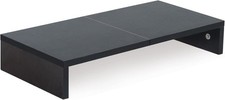 TEAMIX 20 Inch Monitor Stand Riser, Black Desktop for 20 inch,