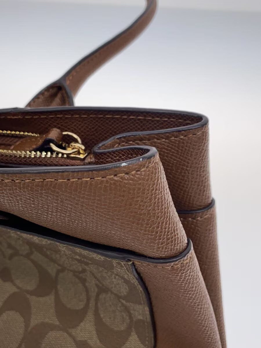 COACH Tote Bag Procurement PVC BRW F31475 thumbnail 7