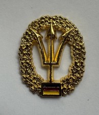 Kommando Spezialkr&auml;fte Marine Barettabzeichen Mini-Pin - Bundeswehr 30x 25,3 mm