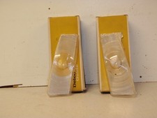 Nos Gm 5954065 66 Pair Of Reverse Tail Light Lenses 1963 Bonneville Catalina