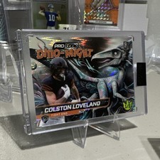 Wild Card 2025 Pro-Look Colston Loveland DINO-MIGHT 1/2 Rookie Football