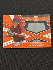 2023 Panini Elite Extra Edition AIDAN MILLER Rookie 195/199 Phillies