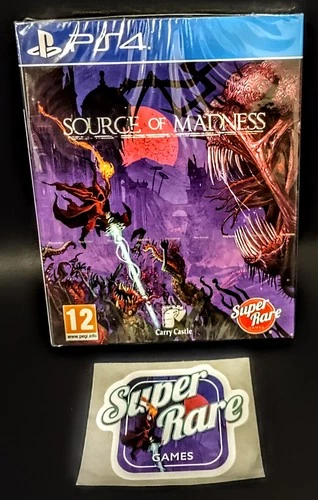 Source Of Madness PS4 (Playstation 4) PS5 Super Rare Games #1 Sealed. Only 1000!