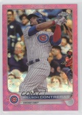 2022 Topps Chrome Logofractor Edition Pink Refractor /199 Willson Contreras 0c2