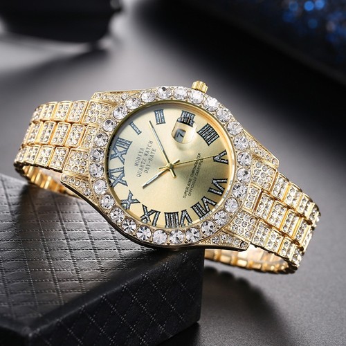 Starry Quartz Watch Lightweight Alloy Materials Long-term Wear Comfort - Picture 7 of 19