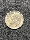 1946 P Roosevelt Dime - 90% Silver - No Mint Mark - Philadelphia Mint Circulated