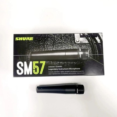 Shure SM57-LC Professional Dynamic Instrument Microphone for Live Performance