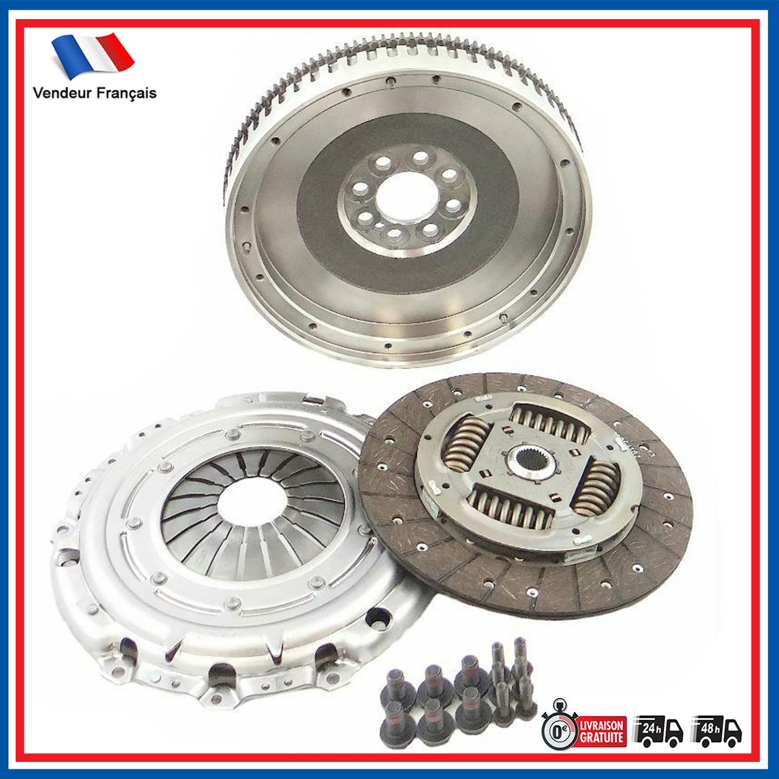 Kit embrayage volant rigide Opel Signum et Vectra pour supprimer les vibrations