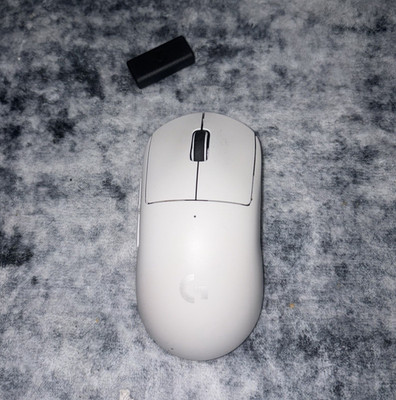 Logitech PRO X SUPERLIGHT Wireless Optical Gaming Mouse 25600 DPI 5-Button White