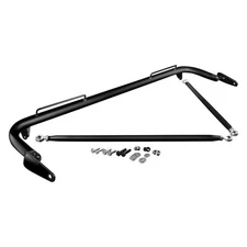 BRAUM ® Black Satin 48-51 Inch Universal Racing Harness Bar Kit BRHB-48BM