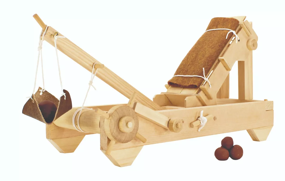 Pathfinder Roman Onager Wooden Construction Kit Model Siege Weaponry | eBay