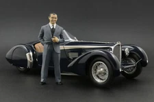 Jean Bugatti Figure for 1:18 CMC 57 SC Corsica T35  !! NO CAR !!