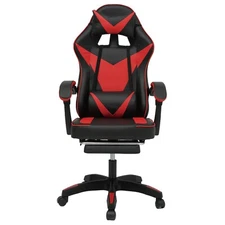 1pc Ergonomic Gaming Chair, Reclining High Back Office Chair with Adjustable