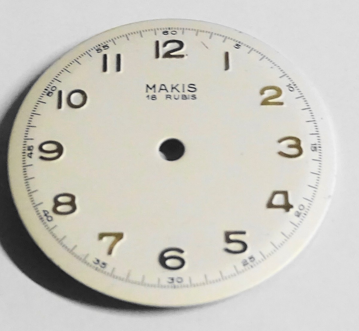 Cadran De Montre LIP Ancien - Diamètre 28.20 Mm, Pièce Vintage Pour Collection Ou Réparation