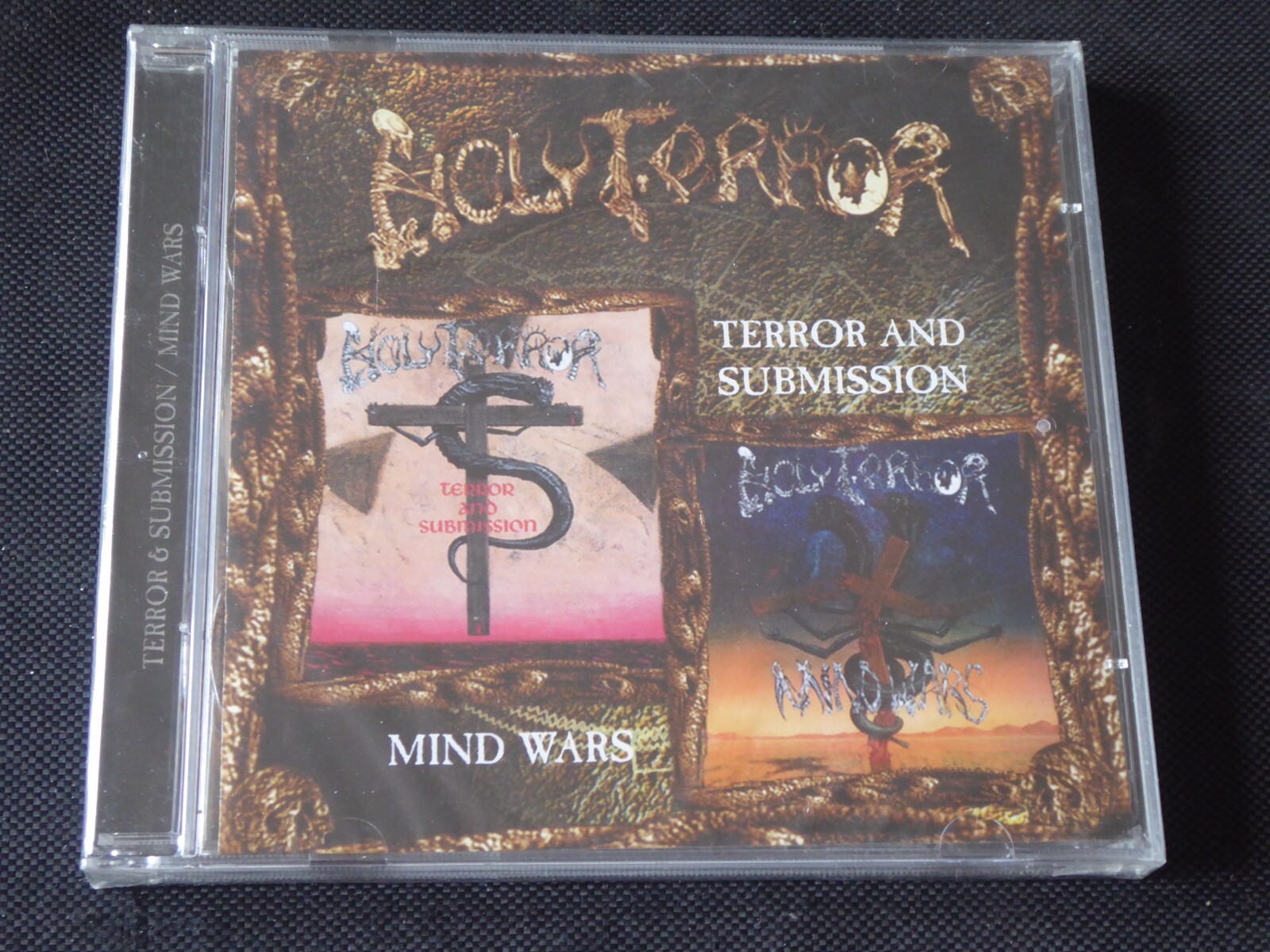 Holy Terror - Terror & Submission / Mind Wars (NEW SEALED RARE CD 2006)