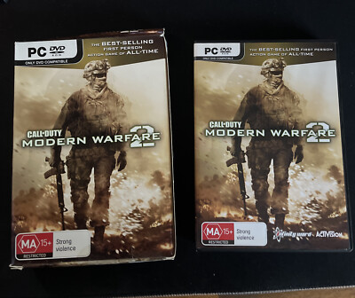 Call of Duty Modern Warfare 2 PC 2 Discs With Manual MW2 | eBay Australia