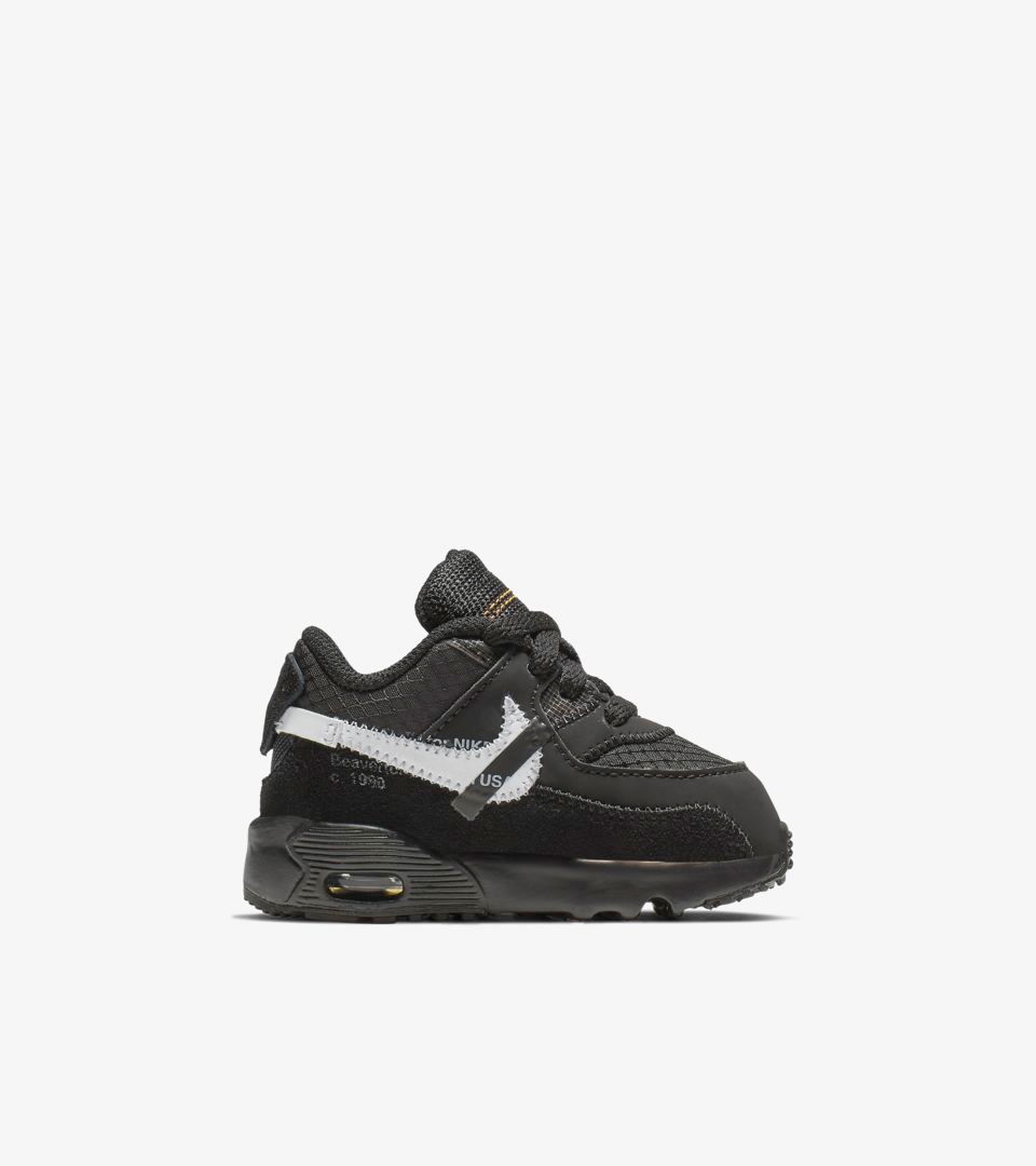 Off-White × Nike Air Max 90 Black A Closer Look at the Off White x Nike Air Max 90 “Black