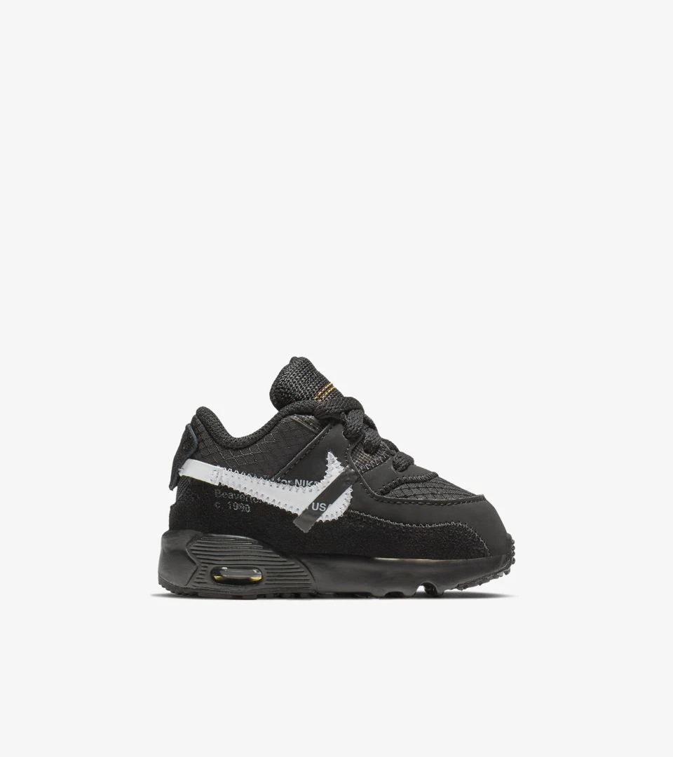 Nike x Off White Air Max 90 Black White The 10 Ten Virgil Abloh