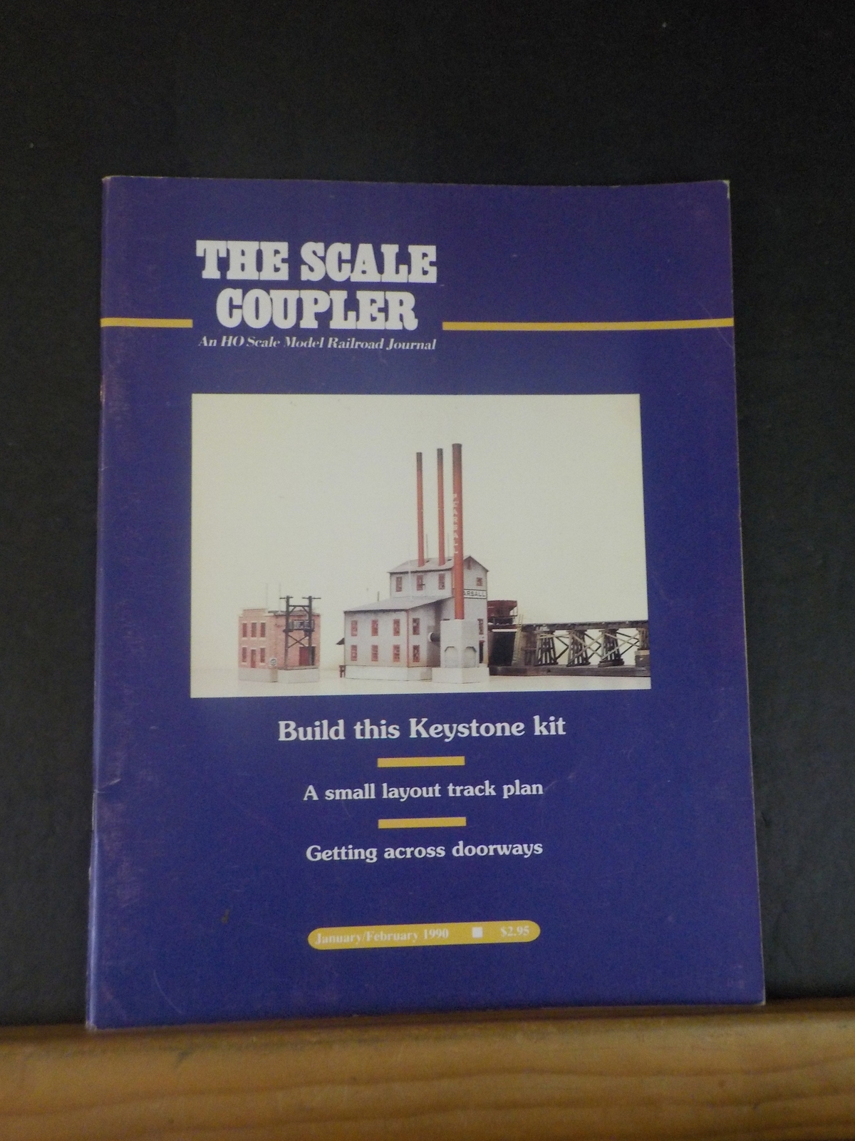 Scale Coupler 1990 January February Vol 4 #1 HO Scale Model Railroad Journal