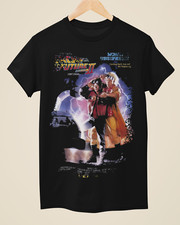 Image of Back To The Future Part II - Movie Poster Inspired Unisex Black T-Shirt