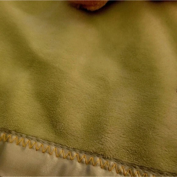 Manta de seguridad de felpa Child of Mine Lovey Blankie bebé hipopótamo 15 x 15 verde Foto 4 de 4
