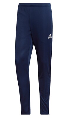 Adidas Men ENTRADA 22 Pants Tapered Navy Jogger Casual Yoga Sweat-Pant  HC0333