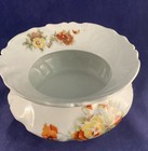 Victoria Austria Vase Planter Bulbous Flowers Leaves Porcelain LARGE Spittoon? — photo 5