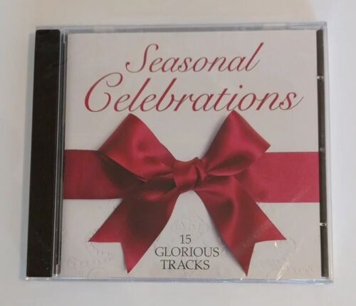 SEASONAL CELEBRATIONS 15 Glorious Tracks Christmas New Year CD NEW/SEALED - Afbeelding 1 van 2