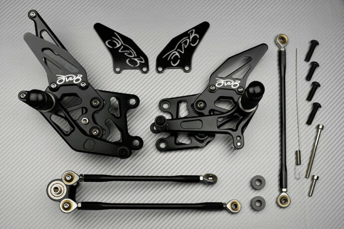 Support repose-pied réglable Honda CBR 600 RR PC40 2009-2012 kit commandes reculées
