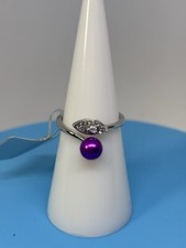 Real Akoya Pearl Sterling Ring