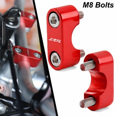 Handle Bar Mount Clamps Riser Adapter 7/8''/22mm For HONDA XR 650R/L 400/R 250/R