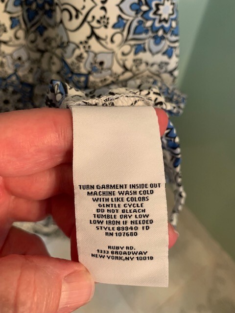 Ruby Rd Petite Split Neck Medallion Print Blouse … - image 5