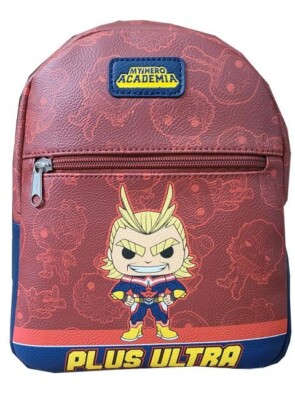 Loungefly Mini Backpack My Hero Academia All Might PLUS ULTRA Class Collage