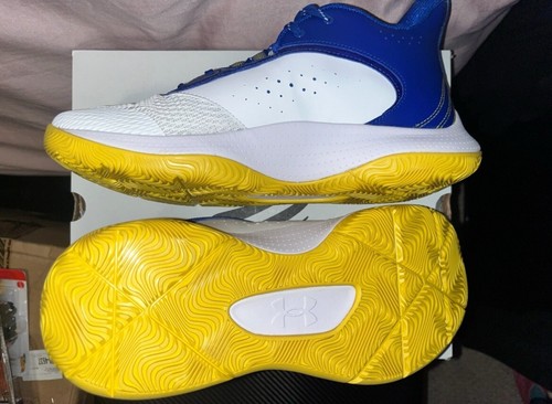 Under Armour 3Z6 Curry Basketball Shoes White/Blue - Size 10*NEW - Picture 5 of 5