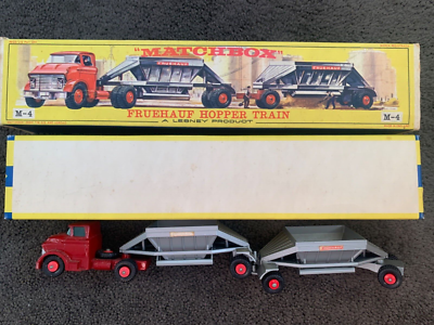 M-04B GMC Traktor & Fruehauf Hopper Train - Matchbox Major Packs Lesney