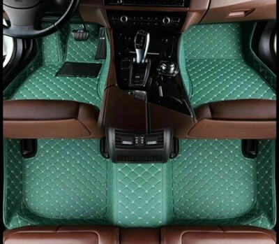 For Alfa Romeo Giulia Stelvio Custom Car Floor Mats Front & Rear Carpet Liner