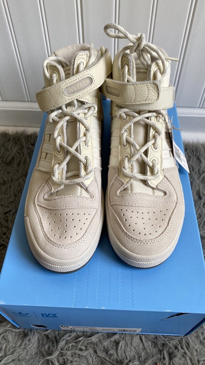 入手困難★Ivy Park Forum Mid★完売間近★adidas★レザー Adidas Ivy Park x Forum Mid 'Icy Park/Cream White' Leather