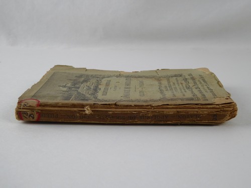 Vtg Platon Apologie De Socrate Criton Phedon 1902 Paris Book Classic - Picture 4 of 4