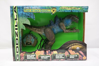 Godzilla Remote Control Fast Attack Godzilla ToyBiz 1998 TY | eBay