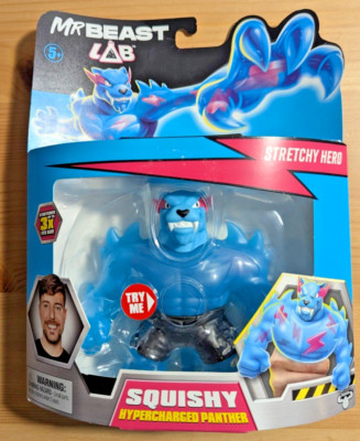 2024 Heroes Of Goo Jit Zu Mr Beast Lab Hypercharged Panther 5  Figure Squishy