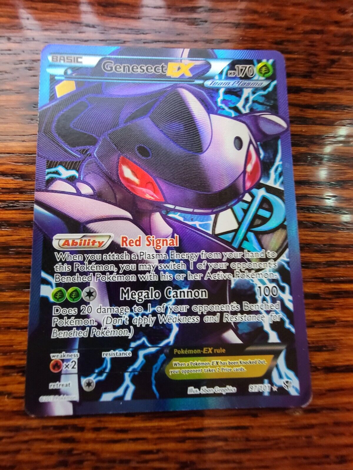 Pokemon - Genesect-EX (11) - Plasma Blast - Holo 