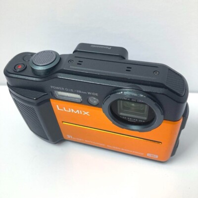 値引きしました！ Panasonic LUMIX DC-FT7 Panasonic LUMIX FT7 Compact Digital Camera 4K Orange DC-FT7-D | eBay