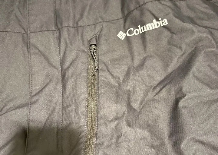 Columbia Whirlibird IV Interchange 3-In-1 Omni-Tech Jacket Black Mens Sz 6X 6XL - Image 3 of 4